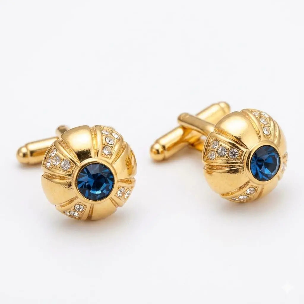 ABC Classic Men's Cufflinks – Elegant Shirt Accessories for Formal Wear, CL52
